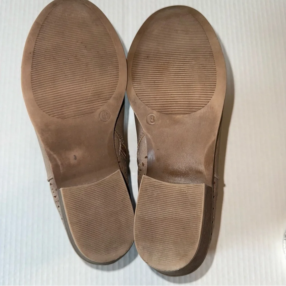 Women's Tan Beige Chic Casual Comfy Ankle Boots Shoes‎ - Picture 6 of 6